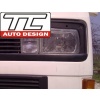 Volkswagen VW T3 Transporter  -> - dolna listwa, brewka reflektorów, grill / down grill spoiler / grill listen unter grill  TC-DLT3-3